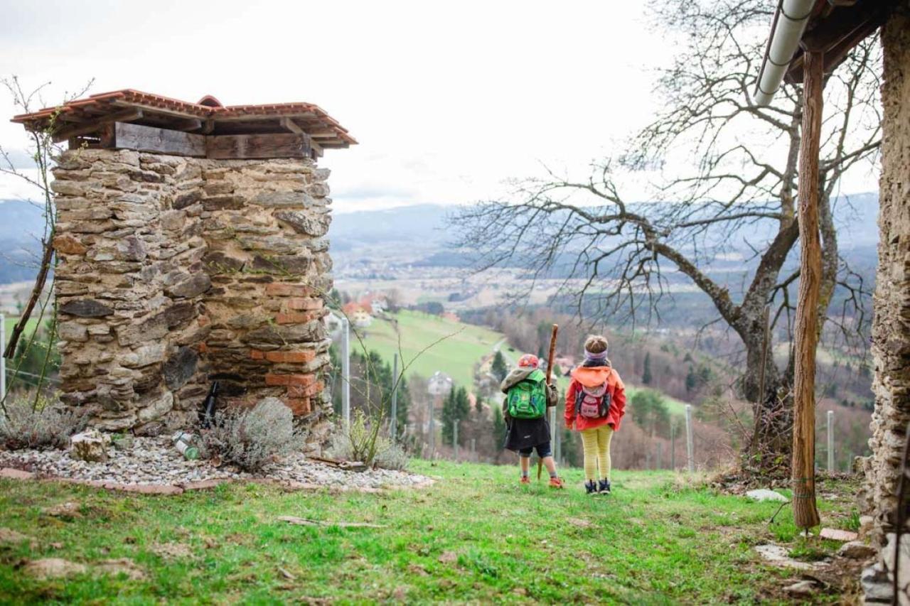 Ferienwohnung Stiegelbauer Fichte Sausal Exterior foto